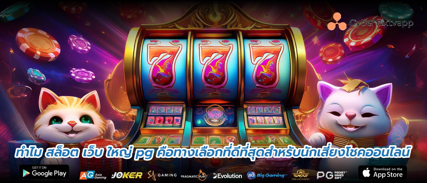 ทำไม สล็อต เว็บ ใหญ่ pg คือทางเลือกที่ดีที่สุดสำหรับนักเสี่ยงโชคออนไลน์